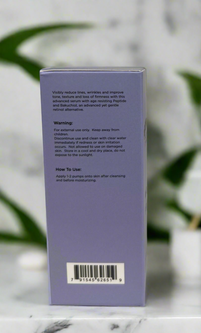 MOON FRUIT 1% BAKUCIOL + PEPTIDES RETINOL ALTERNATIVE SERUM