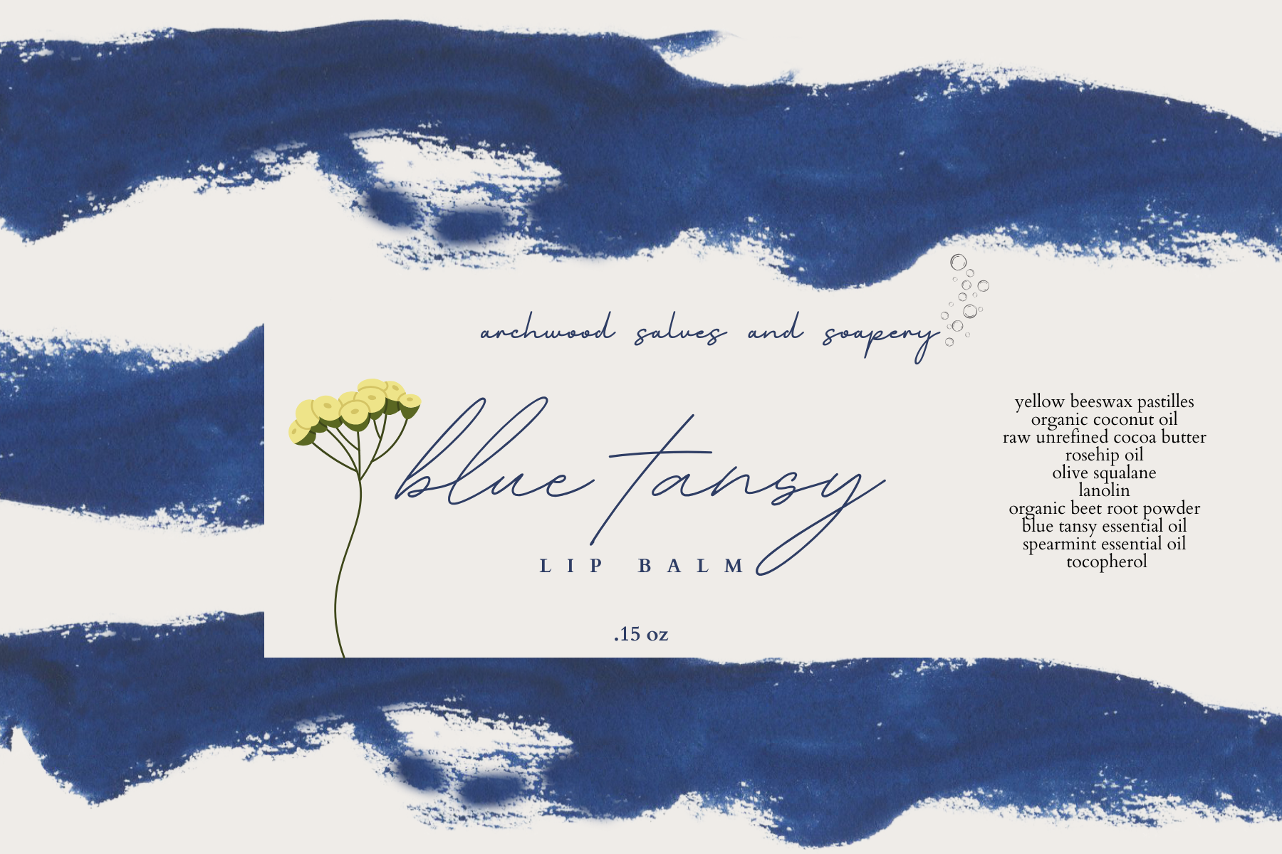 BLUE TANSY LIP BALM
