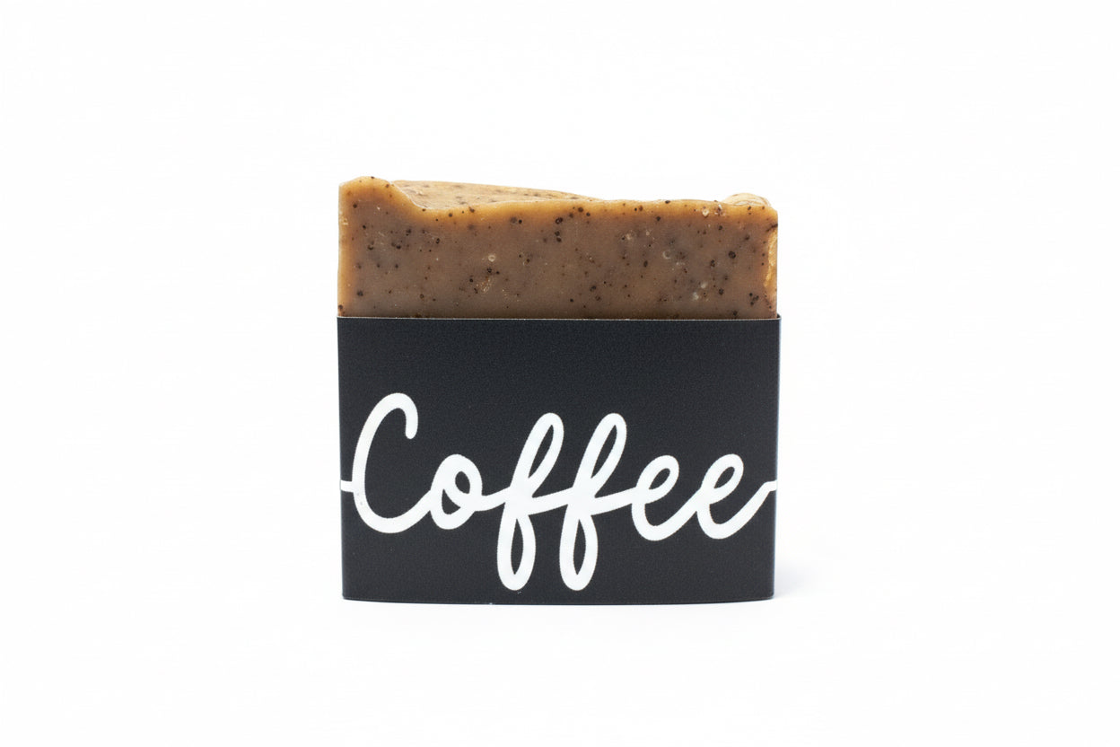 FRESH BREWED COFFEE SCRUB BAR SOAP