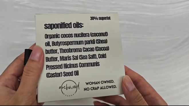 FILTHY VEGAN SEA SALT SOAP