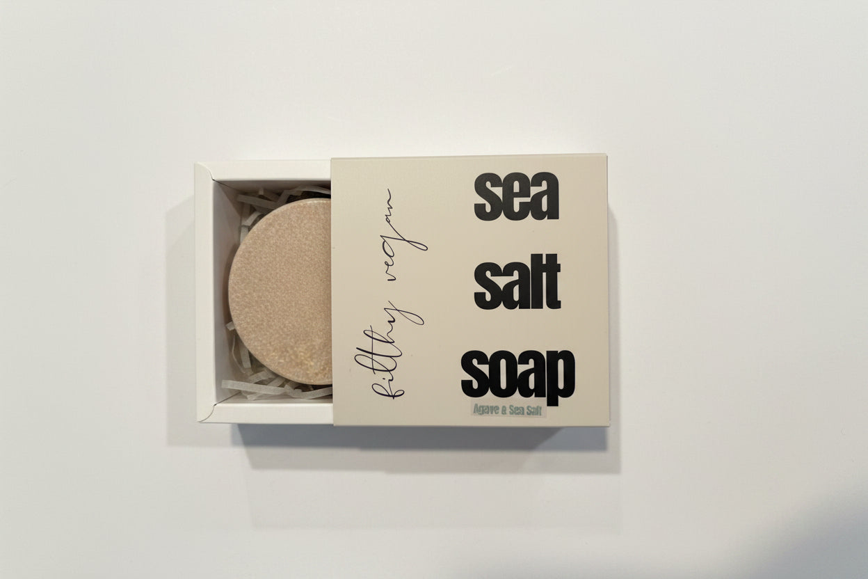 FILTHY VEGAN SEA SALT SOAP