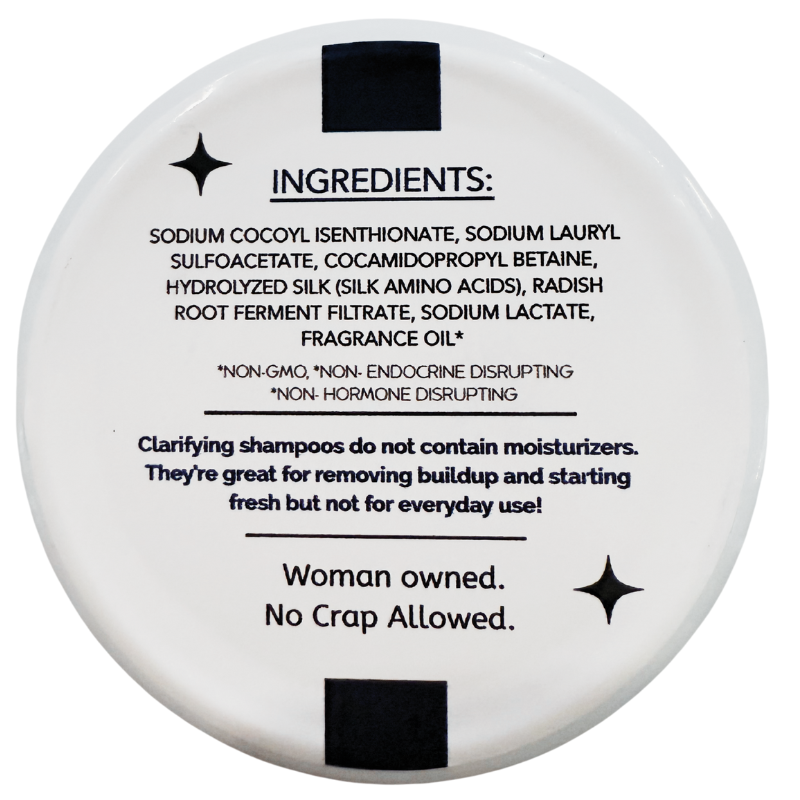 CLARIFYING SHAMPOO BAR