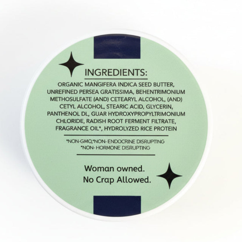 Moisturizing Conditioner Bar Label