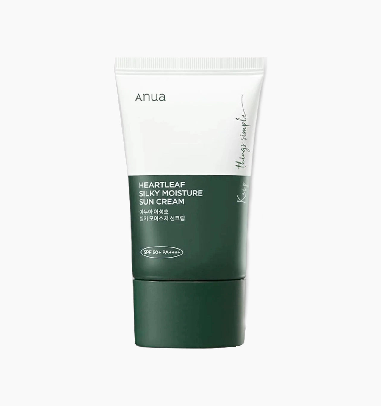ANUA HEARTLEAF SILKY MOISTURE SUN CREAM